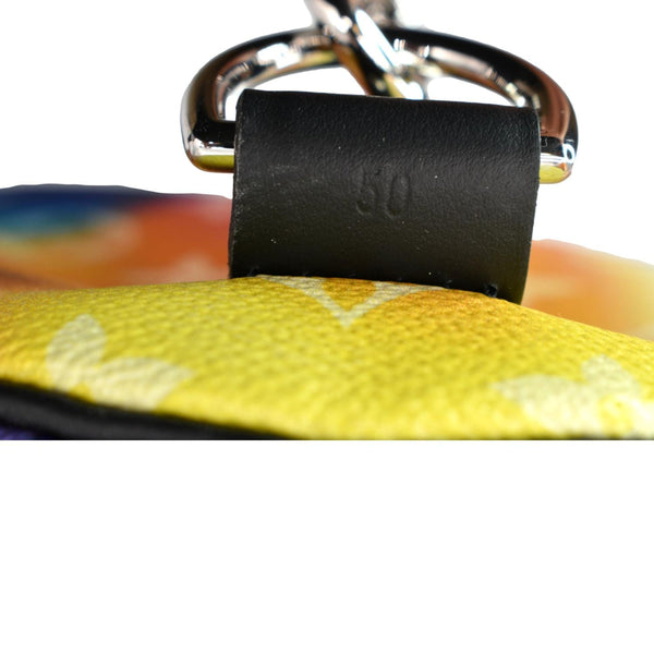 LOUIS VUITTON Sunset Keepall 50 Bandouliere Monogram Leather Travel Bag Multicolor