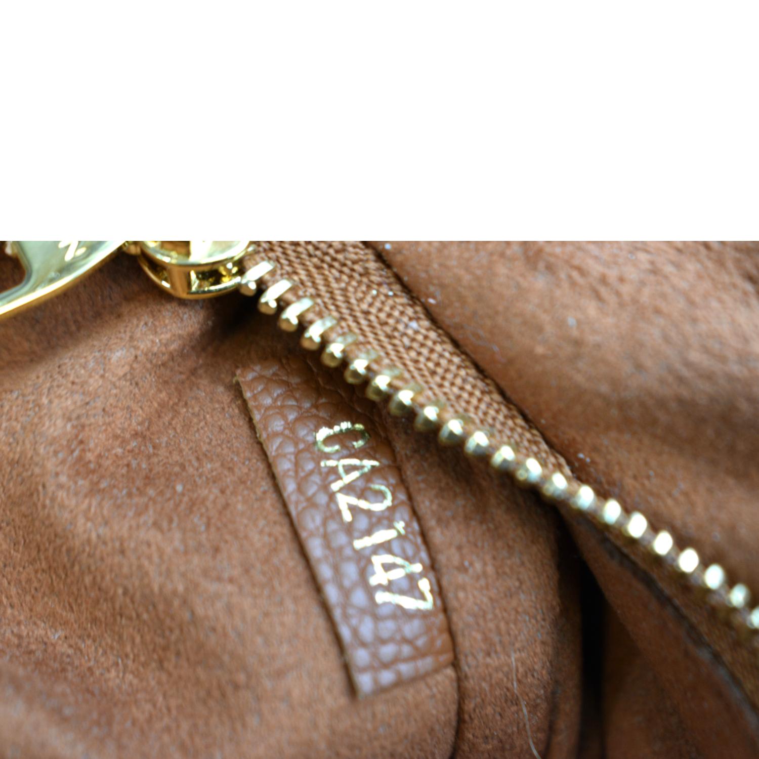 Saint placide cloth handbag Louis Vuitton Brown in Cloth - 32961826