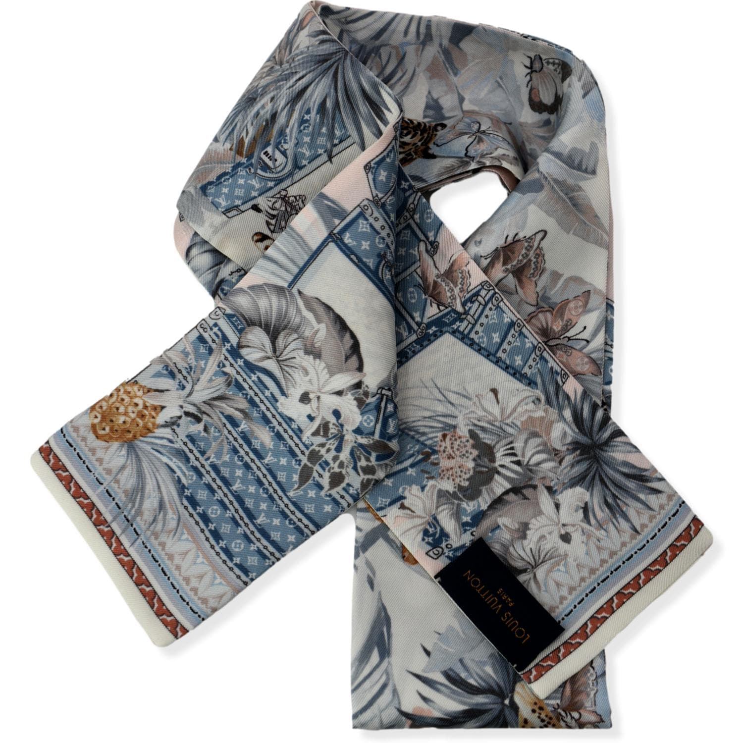 vuitton silk bandeau scarf