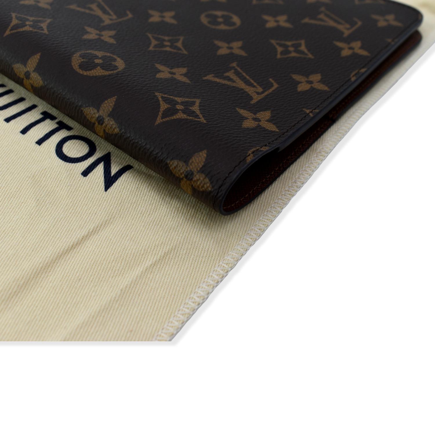Variant Hold op Andesbjergene LOUIS VUITTON Monogram Canvas Note Book Cover Brown