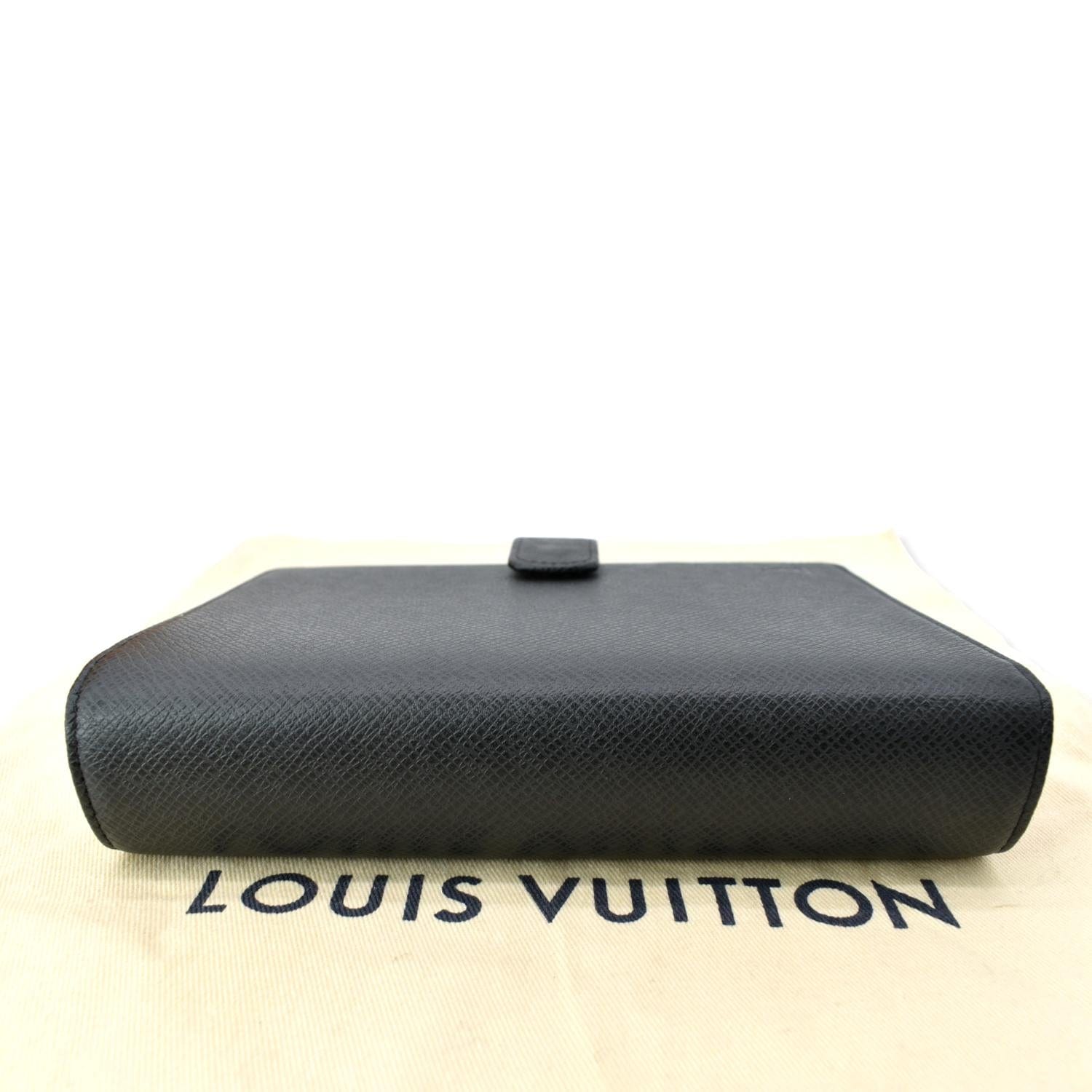 Louis Vuitton agenda mm taiga brown sp1014