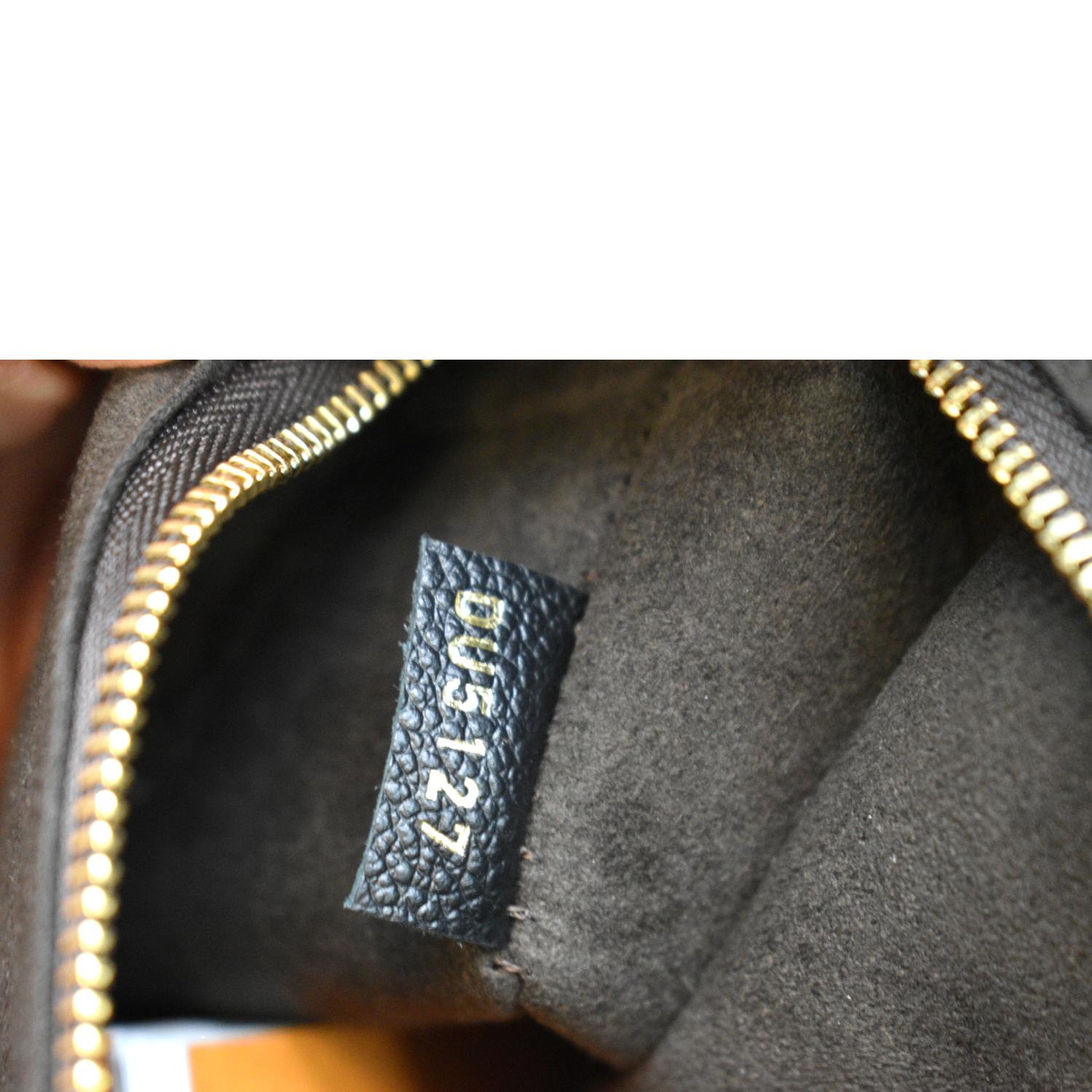 Kimono leather tote Louis Vuitton Burgundy in Leather - 33122372