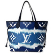LOUIS VUITTON Neverfull LV Escale MM Monogram Shoulder Bag Blue