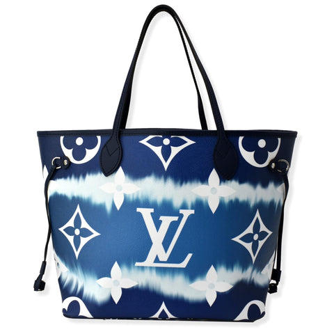 Louis Vuitton W PM Monogram Cuir Orfevre Tote Bag