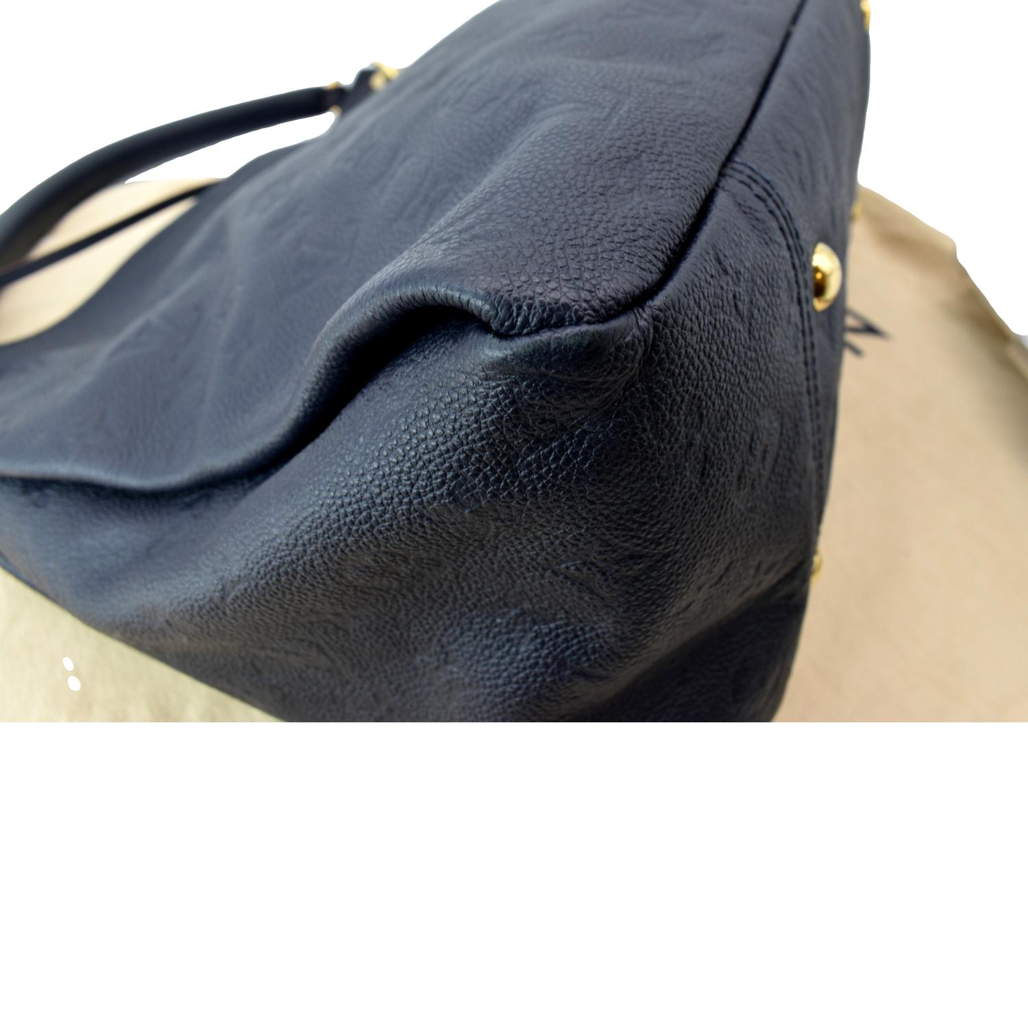 Louis Vuitton Artsy MM Navy Blue Leather - Tabita Bags – Tabita