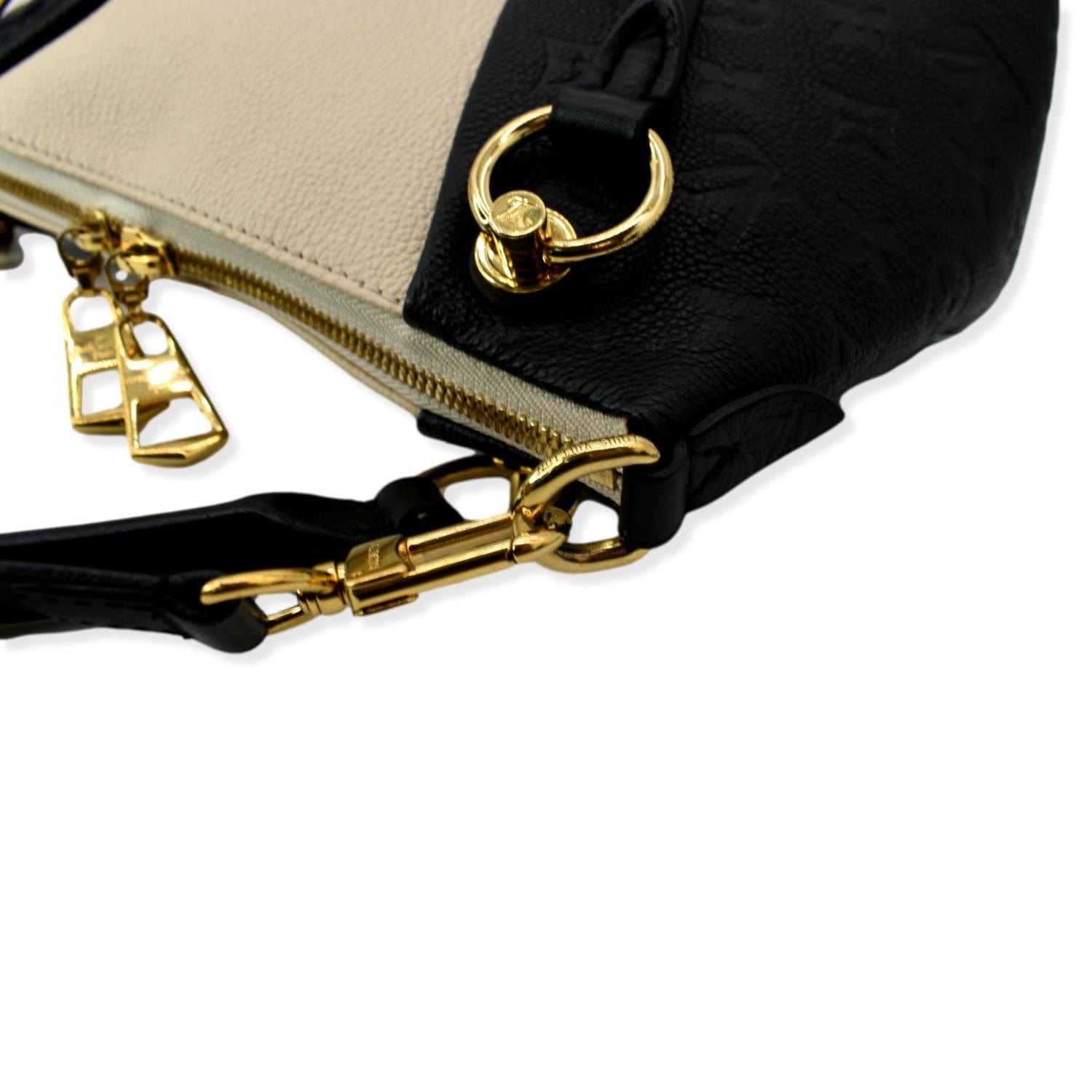 LOUIS CARDY LARGE Tote Handbag Removable Shoulder Straps Black