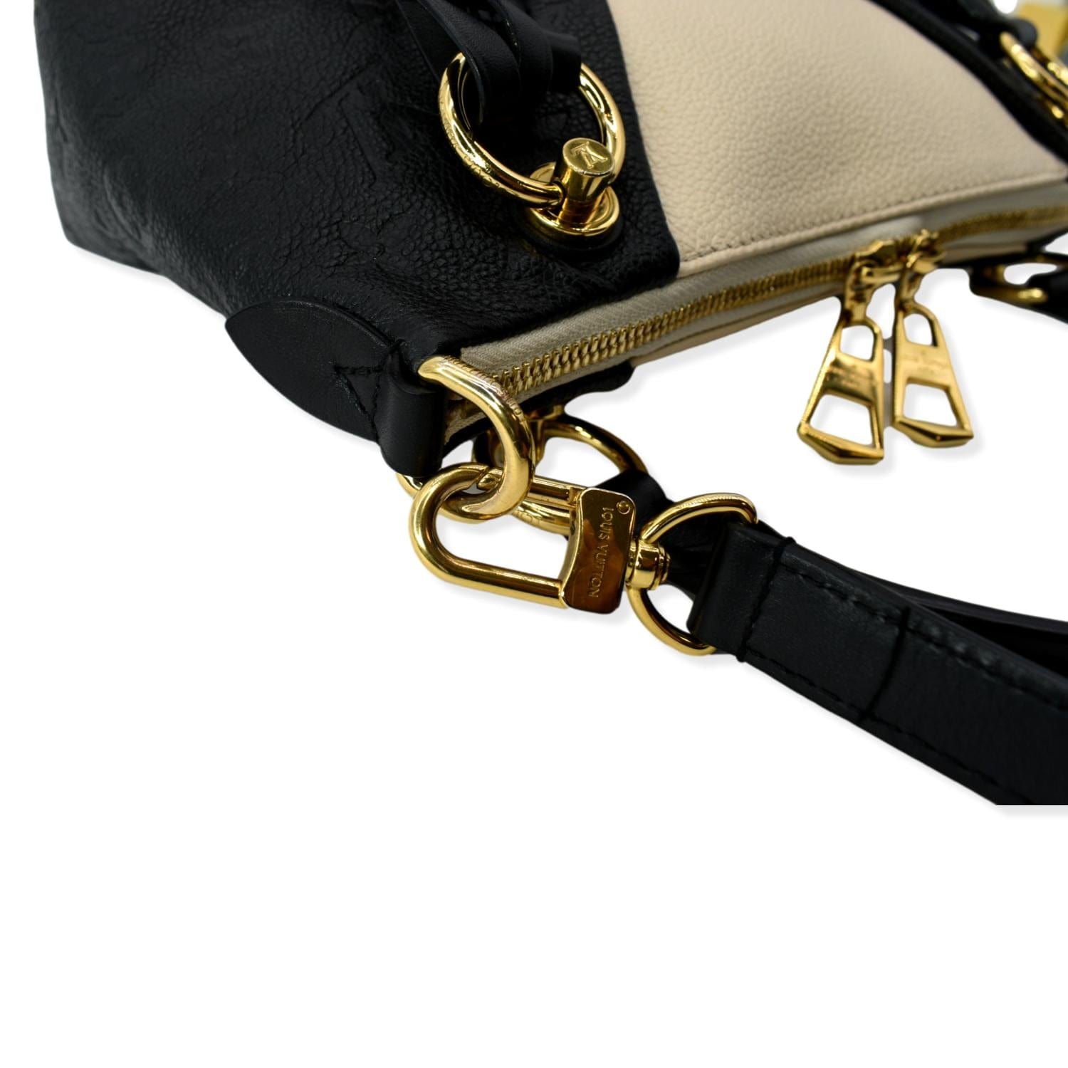 Louis Vuitton Very Good Empreinte V Tote Bb Rare Black Crossbody Handbag  Auction