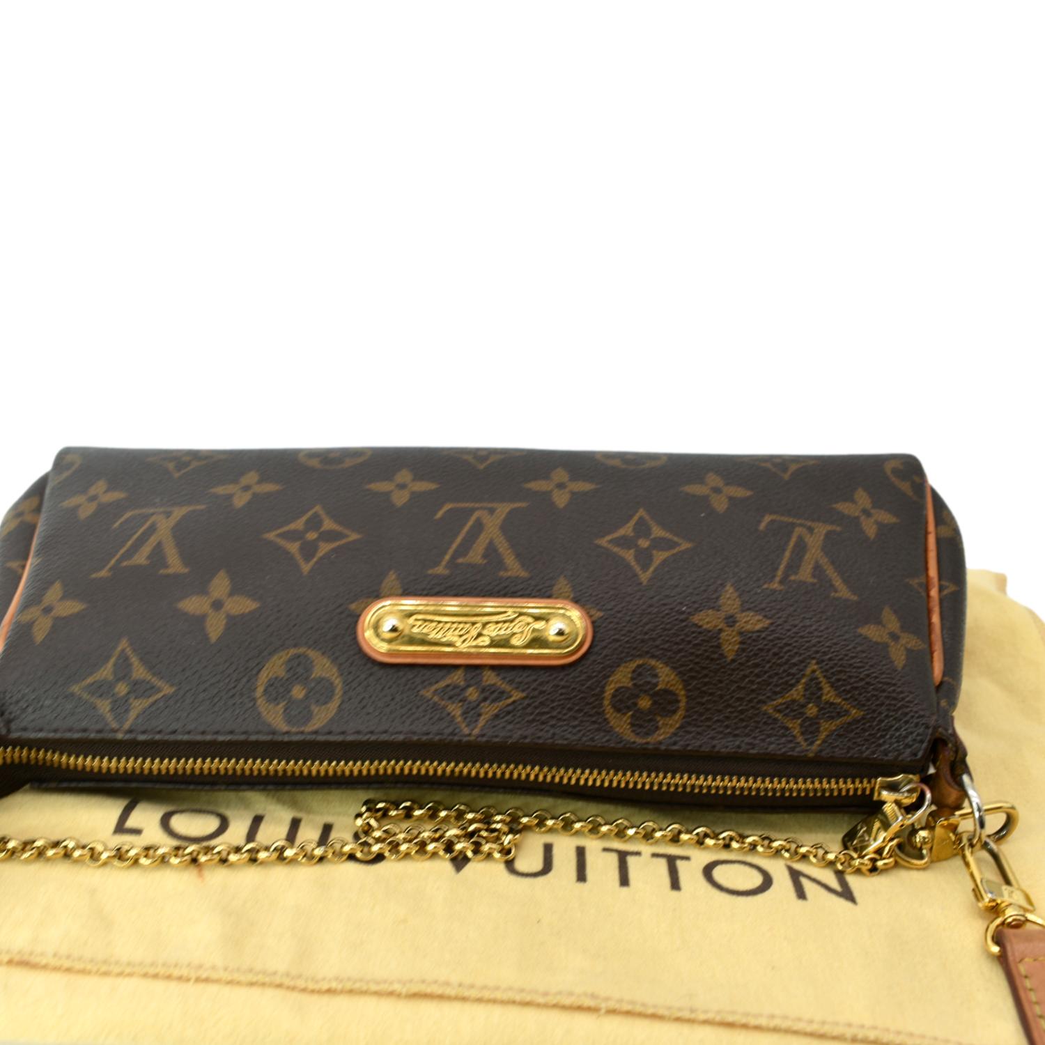 Louis Vuitton Monogram Eva Pochette - Brown Shoulder Bags, Handbags -  LOU704376
