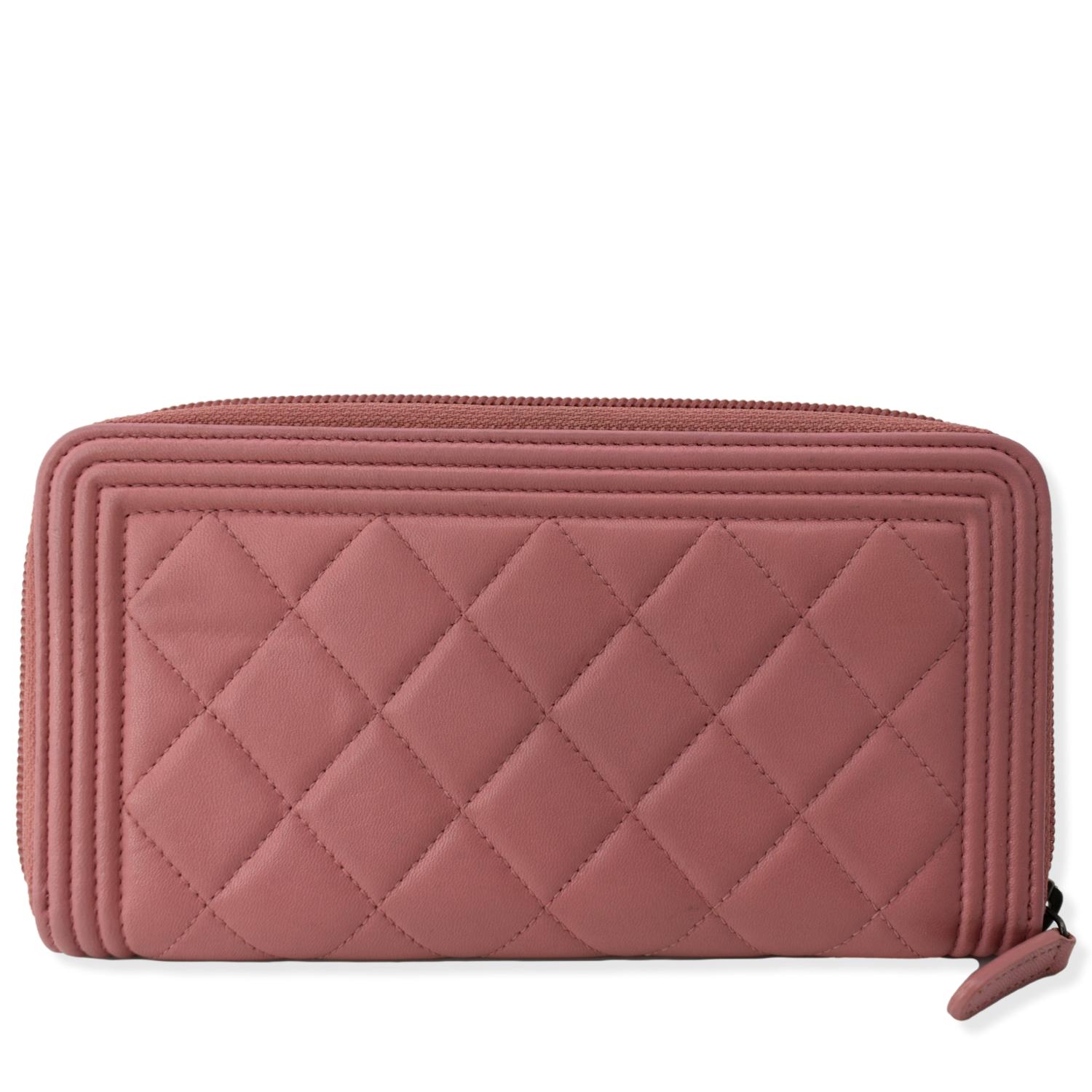 chanel small wallet womens