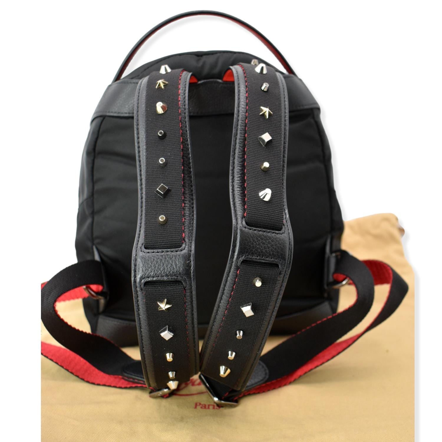 Loubideal - Backpack - Rubber and nylon - Loubi - Christian Louboutin