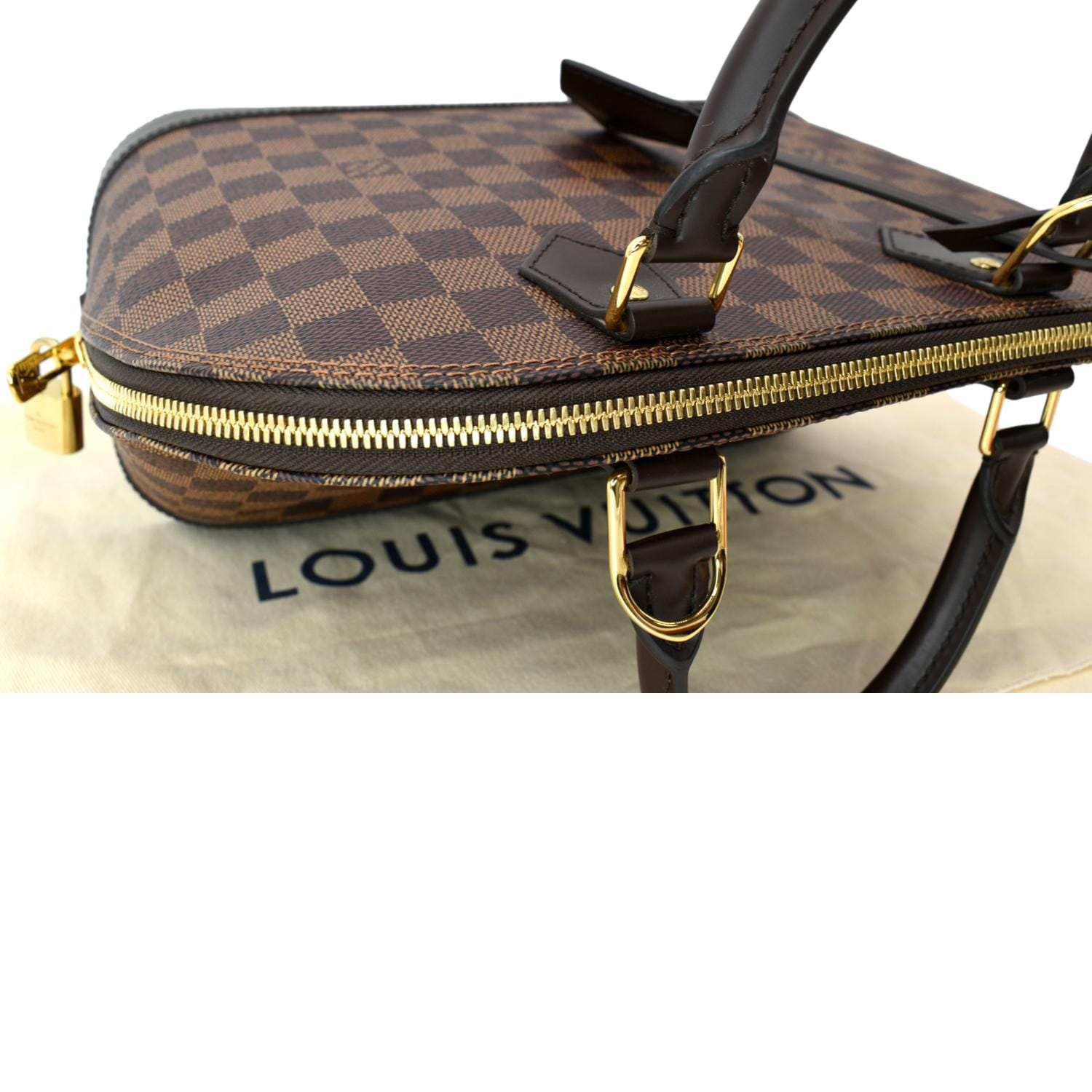 Louis Vuitton Damier Ebene Canvas Alma PM Bag Louis Vuitton