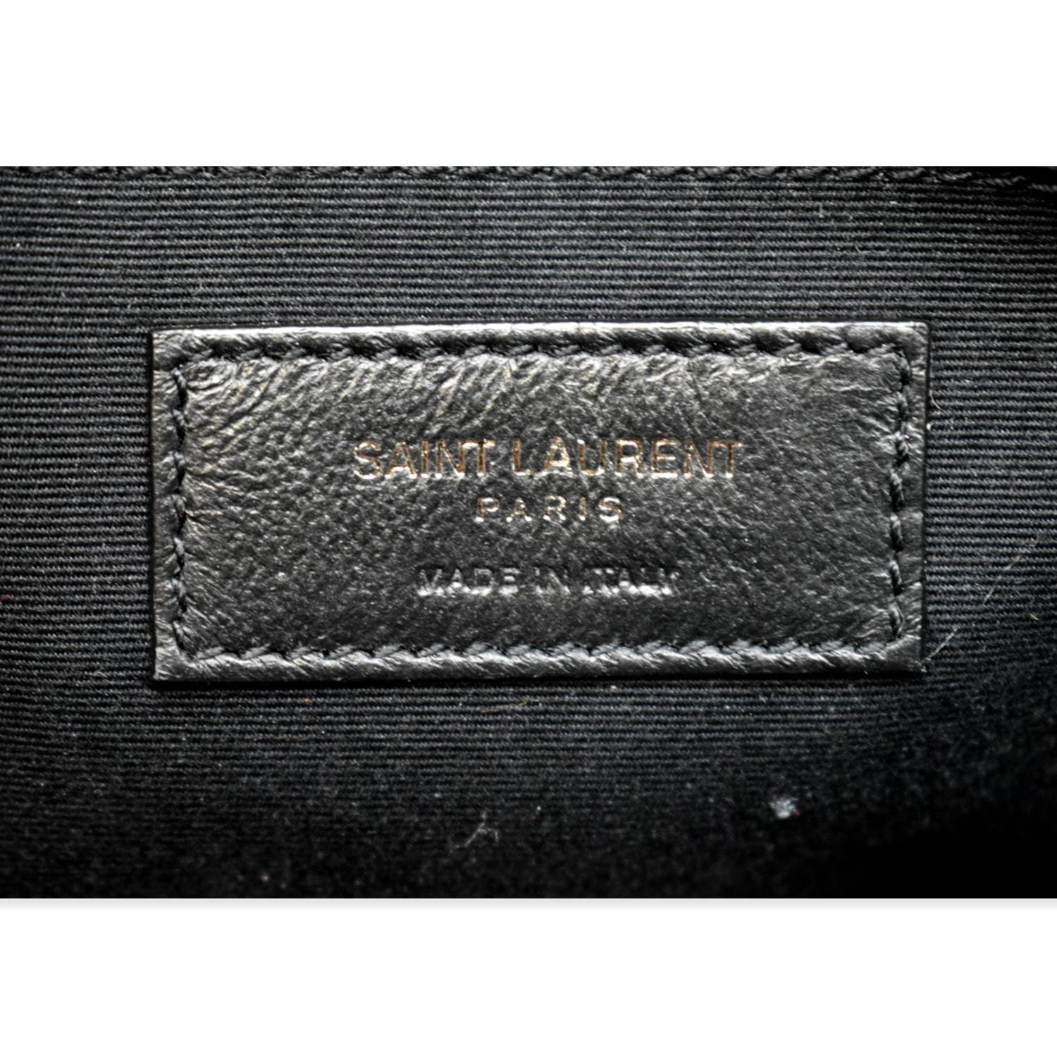 Vinyle leather crossbody bag Saint Laurent Black in Leather - 27453709