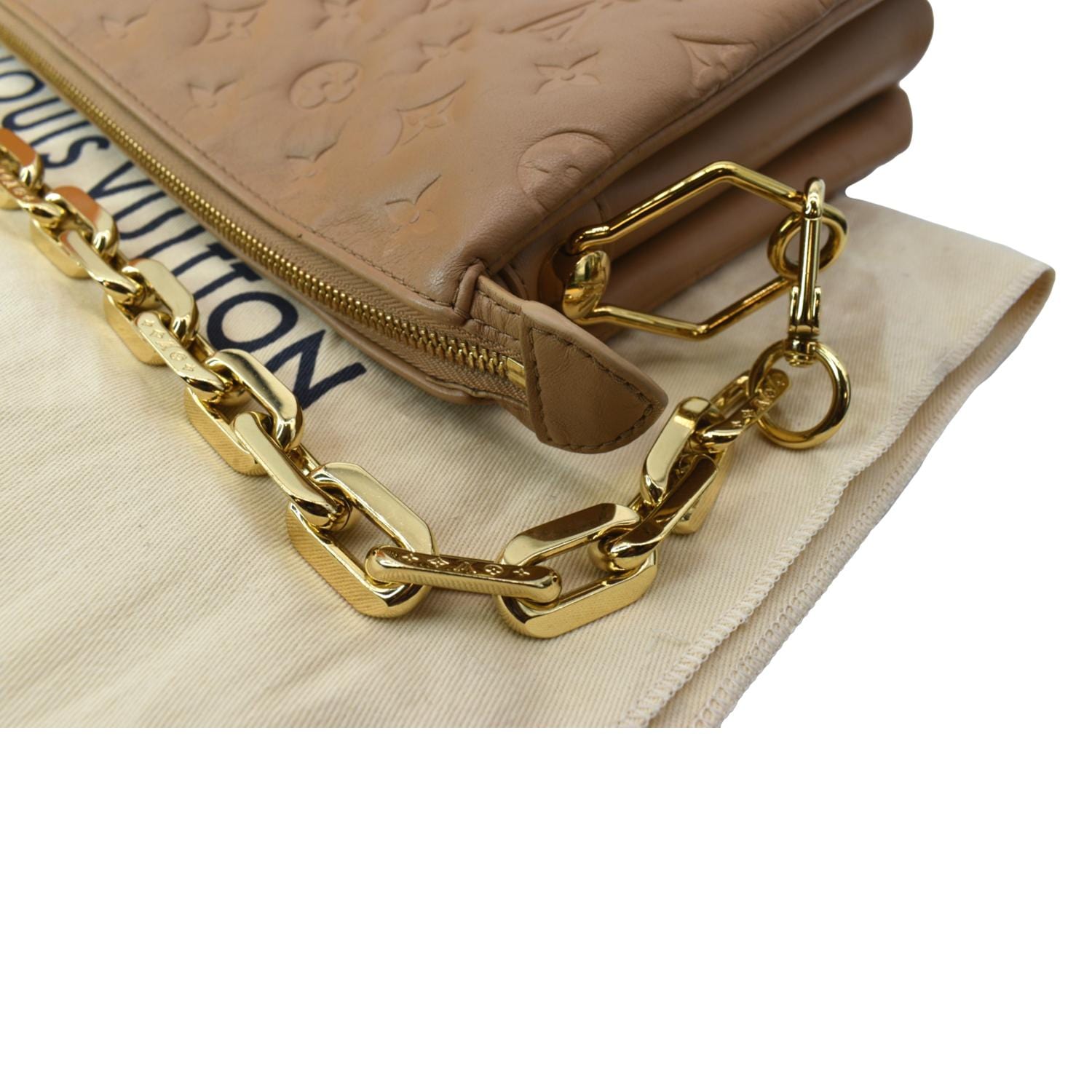 Brown Louis Vuitton Monogram Coussin PM Shoulder Bag