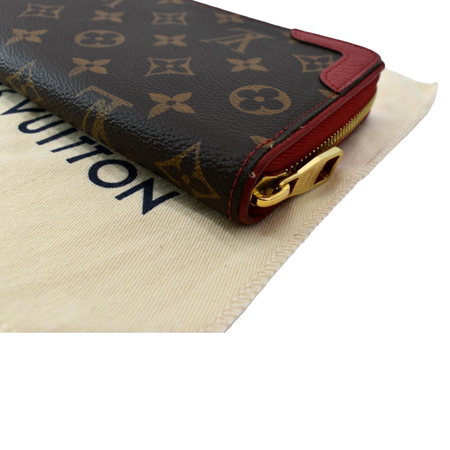 Louis Vuitton - Zippy Wallet - Monogram - Coquelicot - Women - Luxury