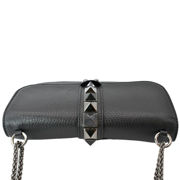 Buy - Valentino Glam Lock Rockstud Flap Calfskin Leather Bag