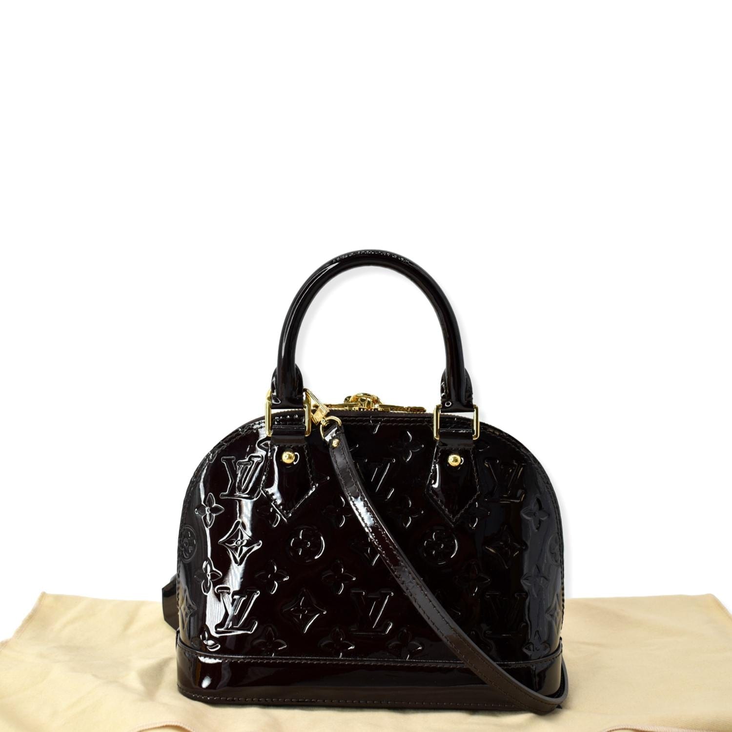 Louis Vuitton Amarante Vernis Alma Handbag - Handbags & Purses