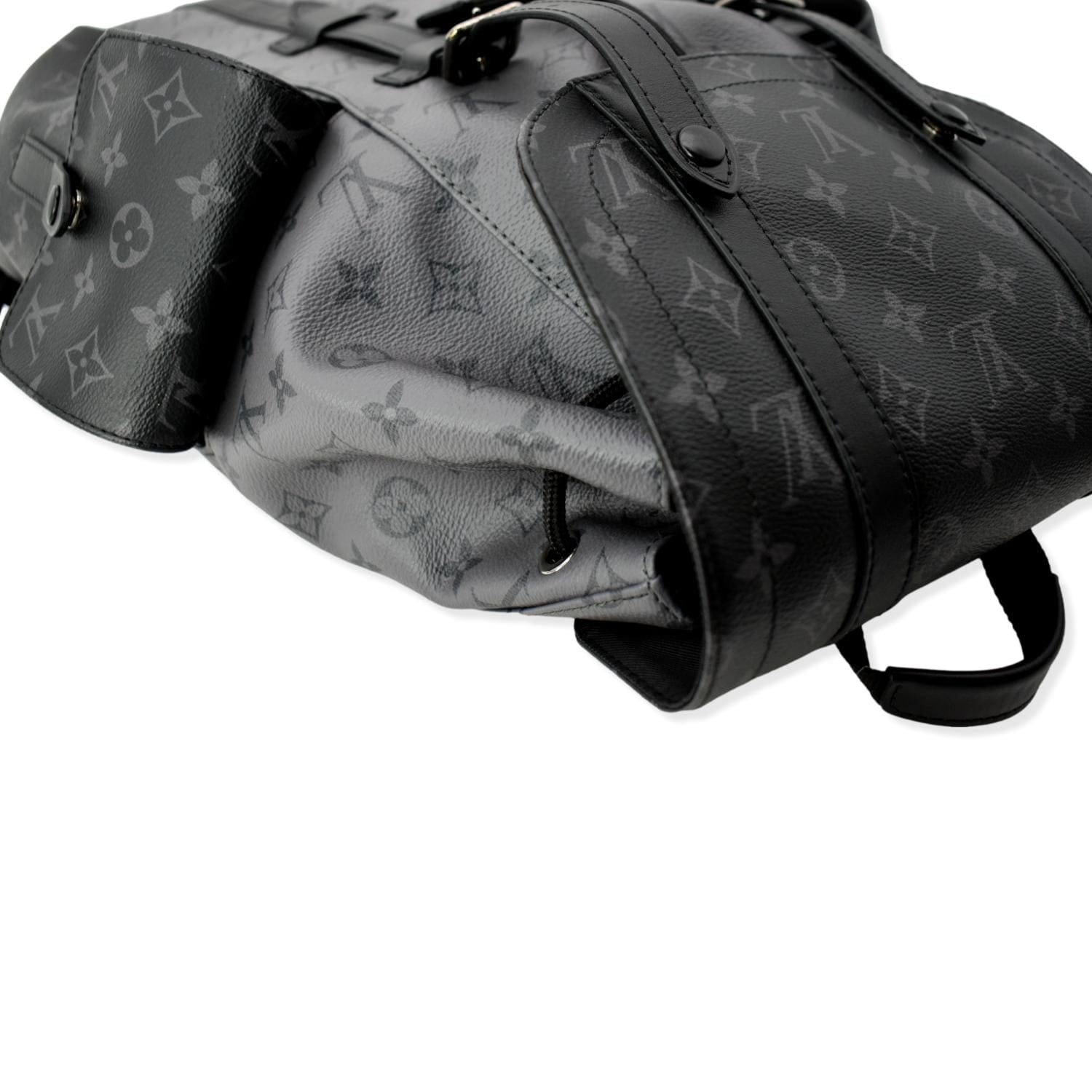 louis vuitton backpack christopher pm template LOUIS VUITTON Christopher PM Reverse Monogram Eclipse Backpack Bag Bla