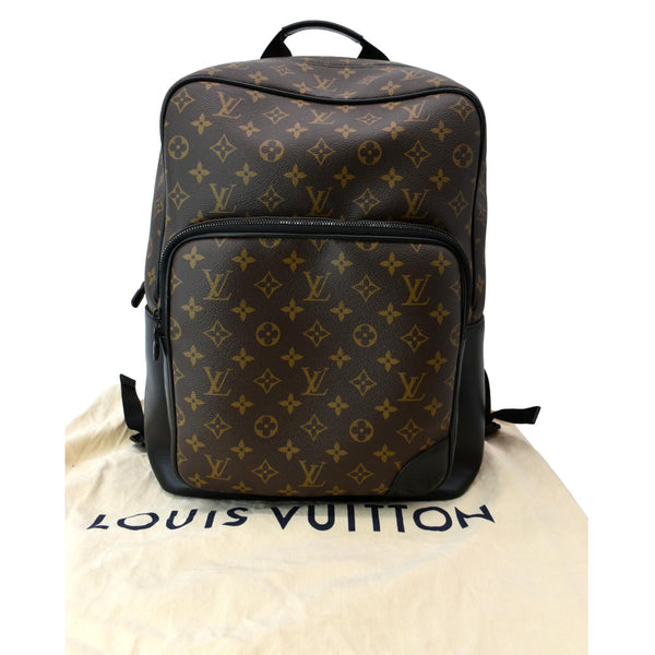 Louis Vuitton Dean Monogram Macassar Canvas Backpack Bag