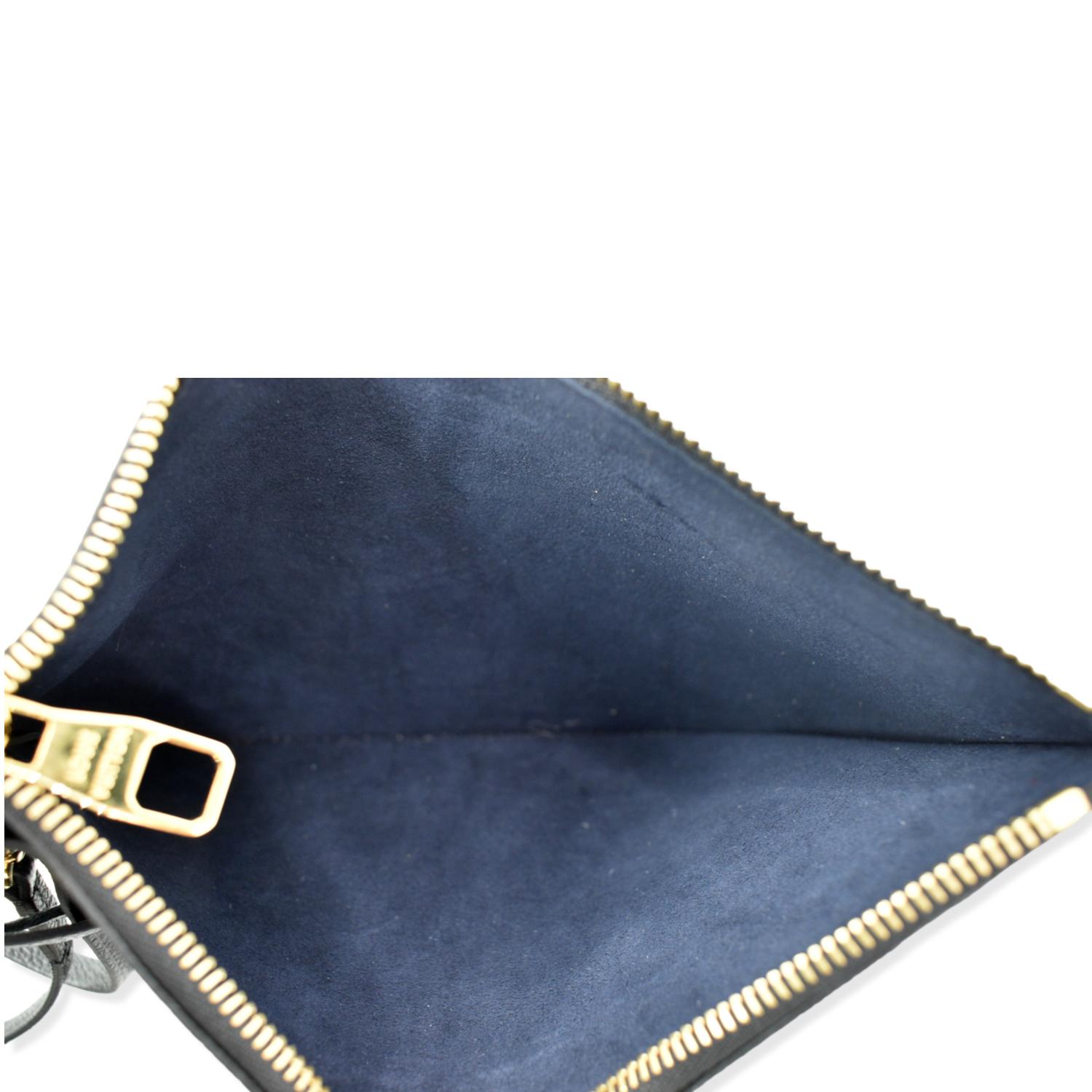 Louis Vuitton Neverfull MM Bag+Pouch Empreinte Lace Black/Pink