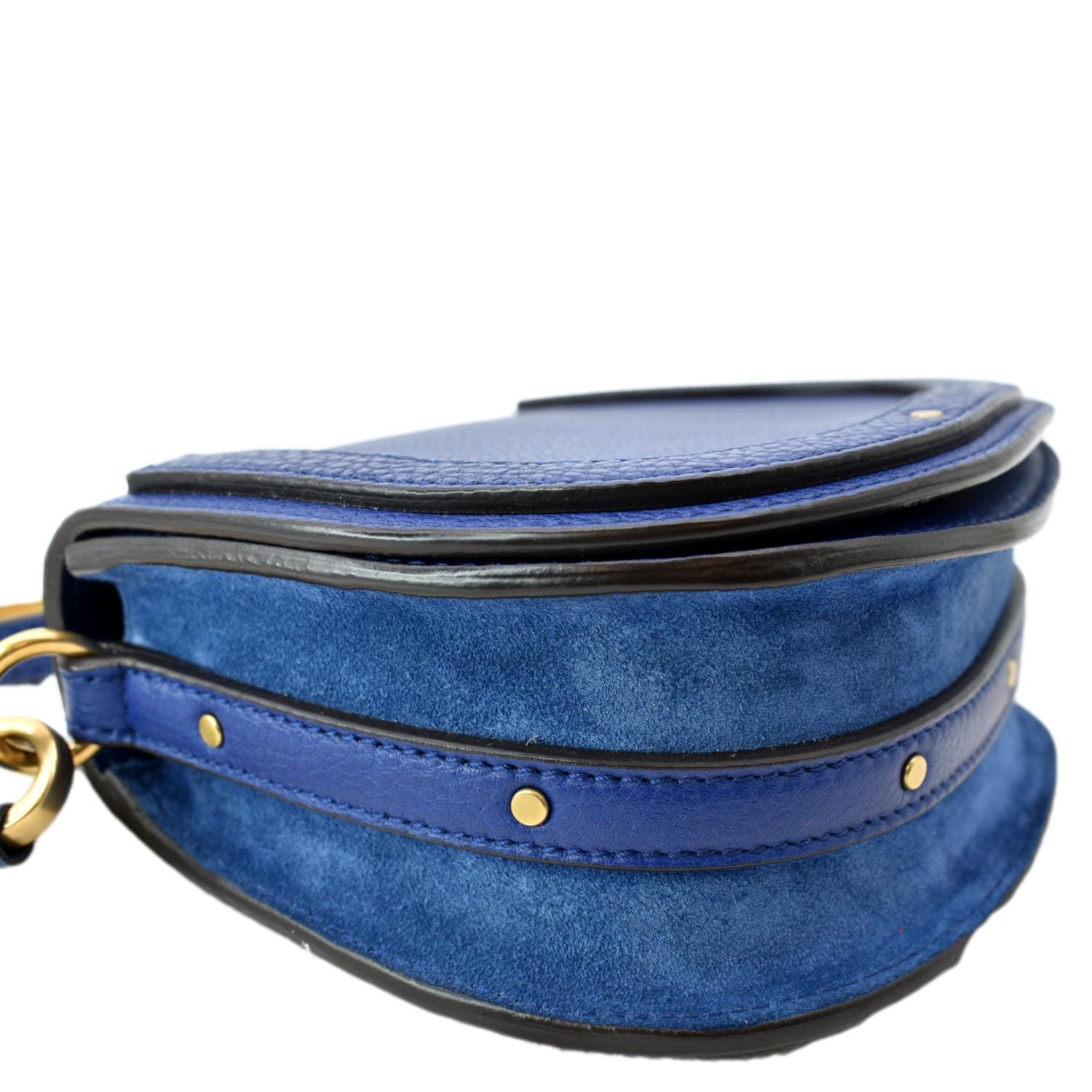Chloe Nile Bracelet Small Blue Bag