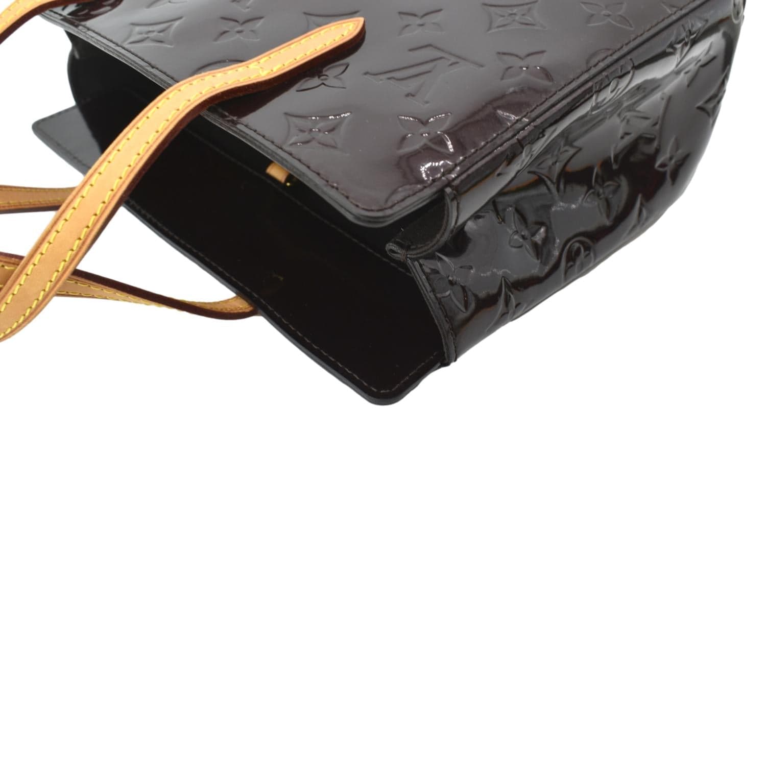Auth Louis Vuitton Monogram Vernis Catalina BB M90039 Women's Handbag  Amarante