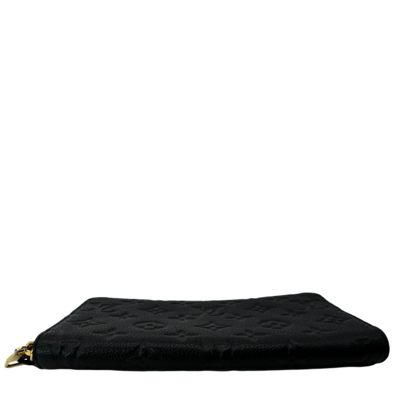 Louis Vuitton Zippy Wallet Black Lamb