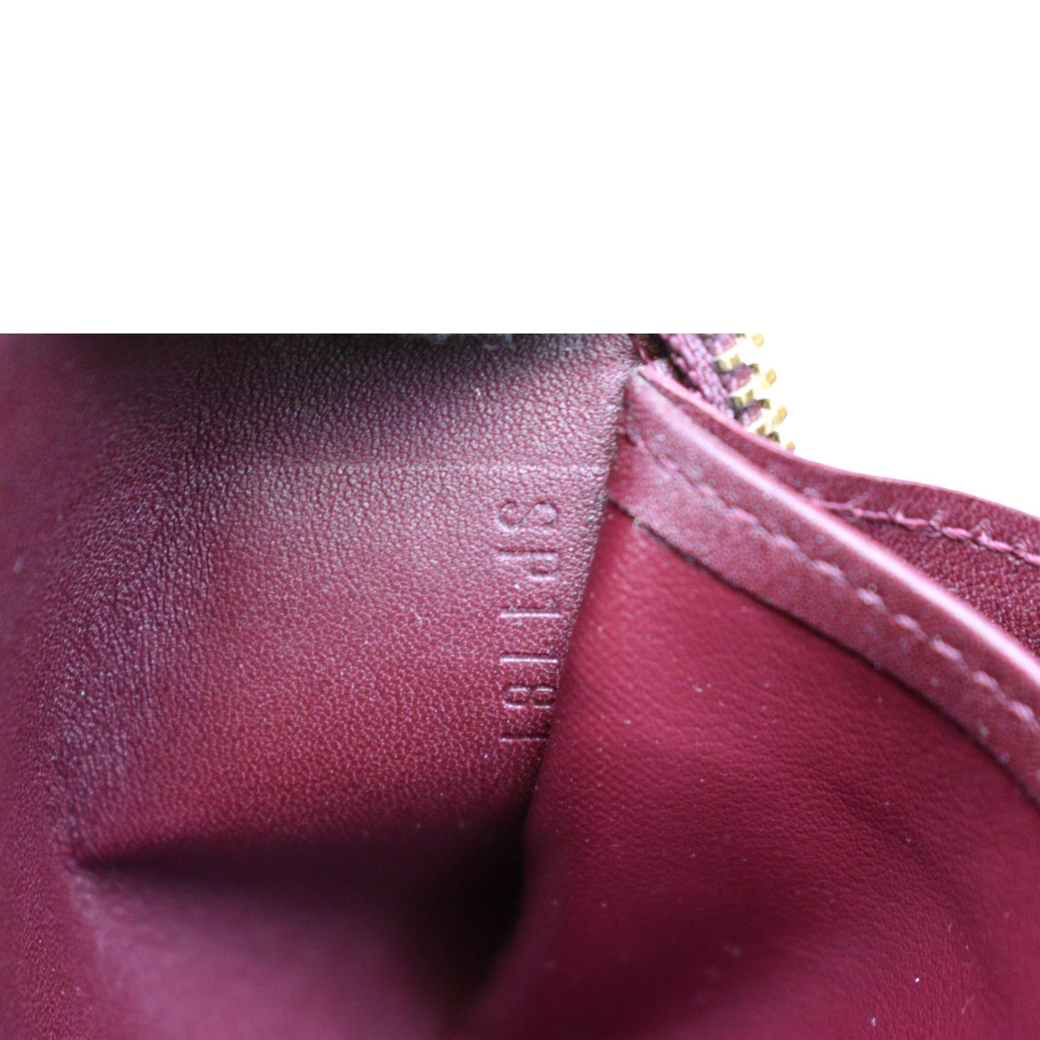 Louis Vuitton Monogram Amarante Zippy Leather Vernis Wallet W/Added Ch –  Debsluxurycloset