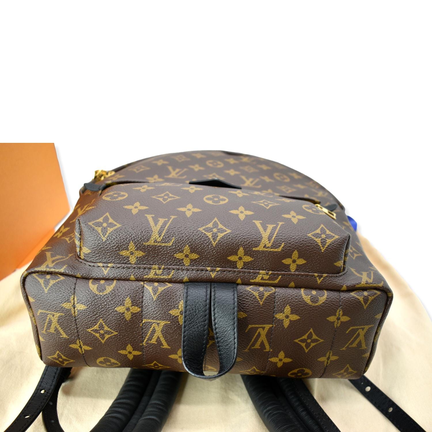 LOUIS VUITTON Palm Springs MM Monogram Canvas Backpack Brown LOUIS VUITTON Palm Springs MM Monogram Canvas Backpack Brown