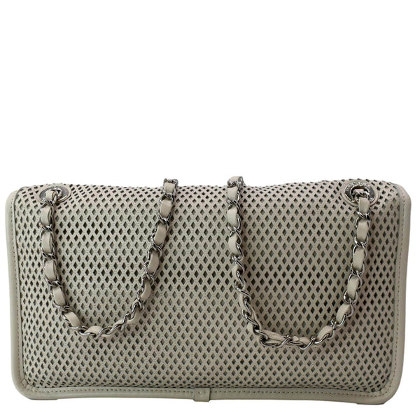 Chanel Up in the Air Classic Flap Perforated Calfskin Bag