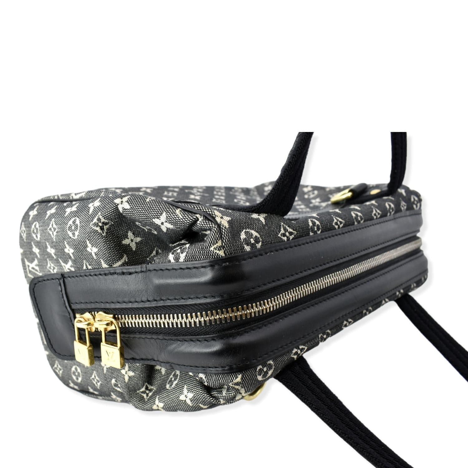 Josephine cloth handbag Louis Vuitton Brown in Cloth - 27483681