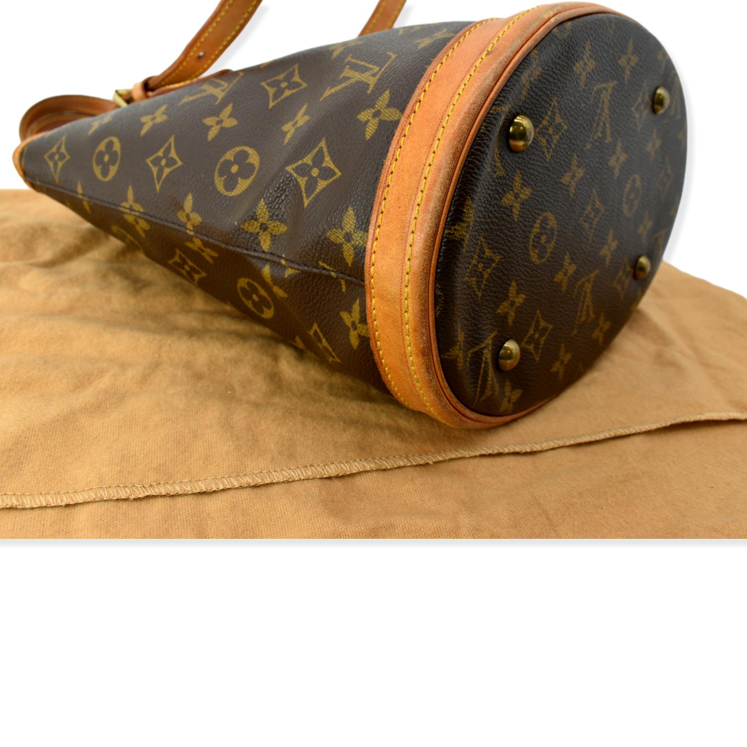 Louis Vuitton Vintage - Monogram Petit Bucket - Brown - Monogram Canvas Tote  Bag - Luxury High Quality - Avvenice
