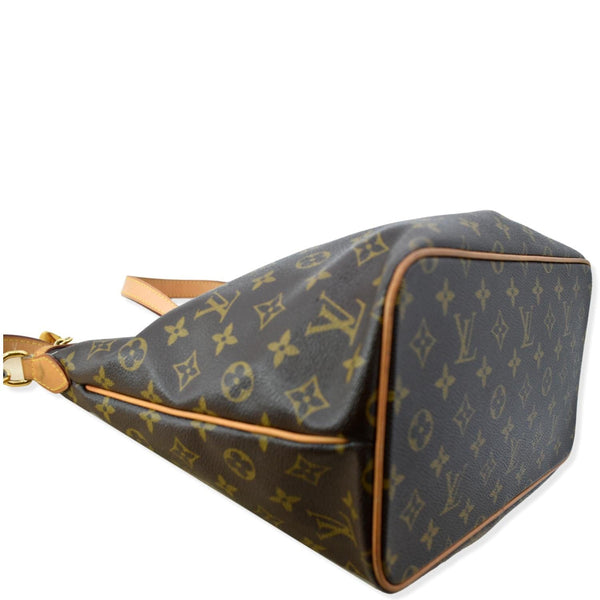 LOUIS VUITTON Palermo PM Monogram Canvas Shoulder Bag Brown