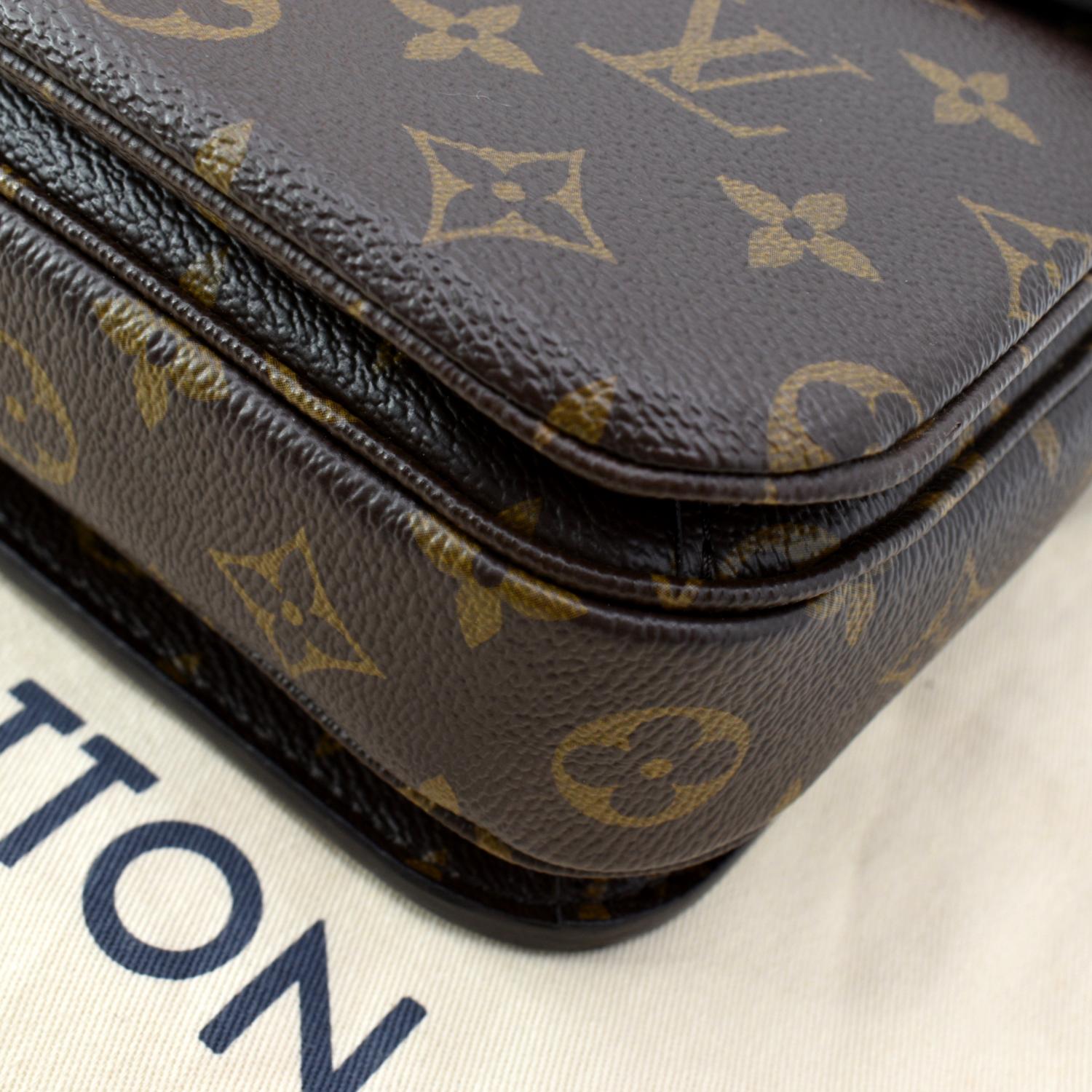 Louis Vuitton Monogram Braided Pochette Métis - Brown Crossbody