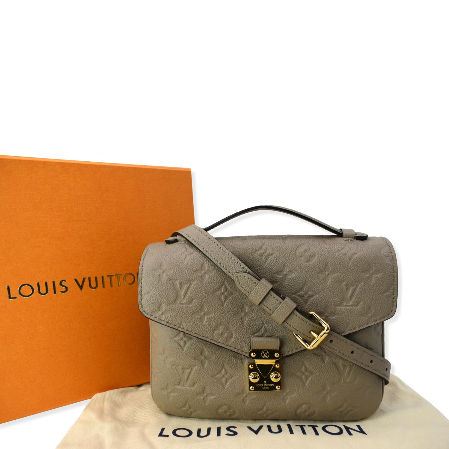 Louis Vuitton Pochette Métis Dune Monogram Leather Bag