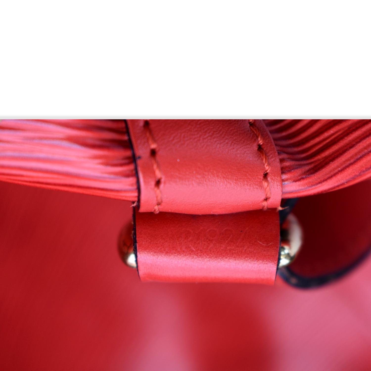 LOUIS VUITTON Shoulder Bag M44084 Noe bicolor Epi Leather Red Red Wome –