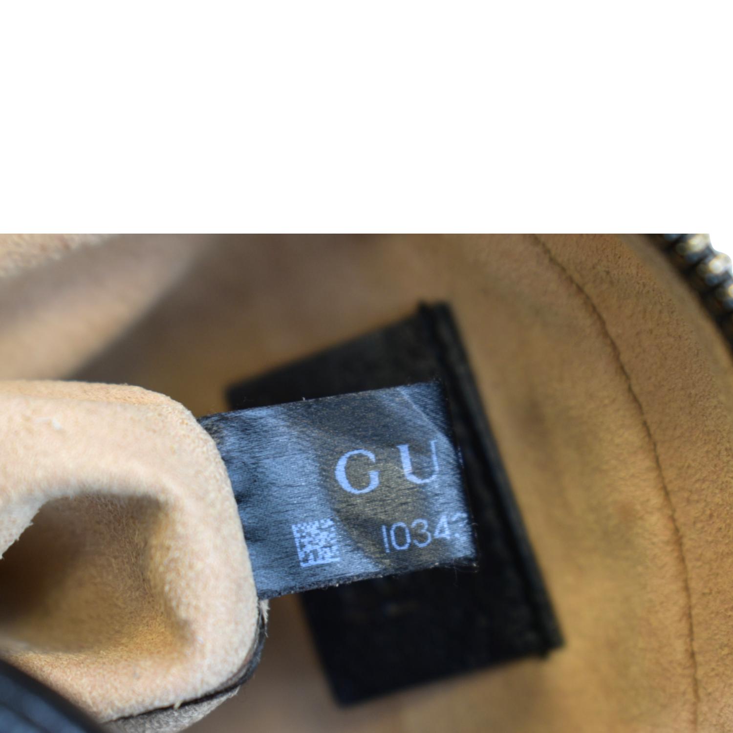 How to find the serial number on a vintage GG Marmont leather