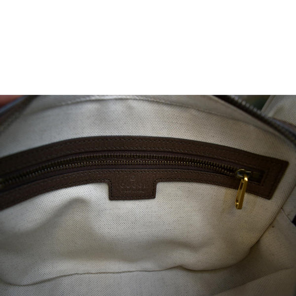 GUCCI Ophidia GG Supreme Canvas Crossbody Bag Beige 699439