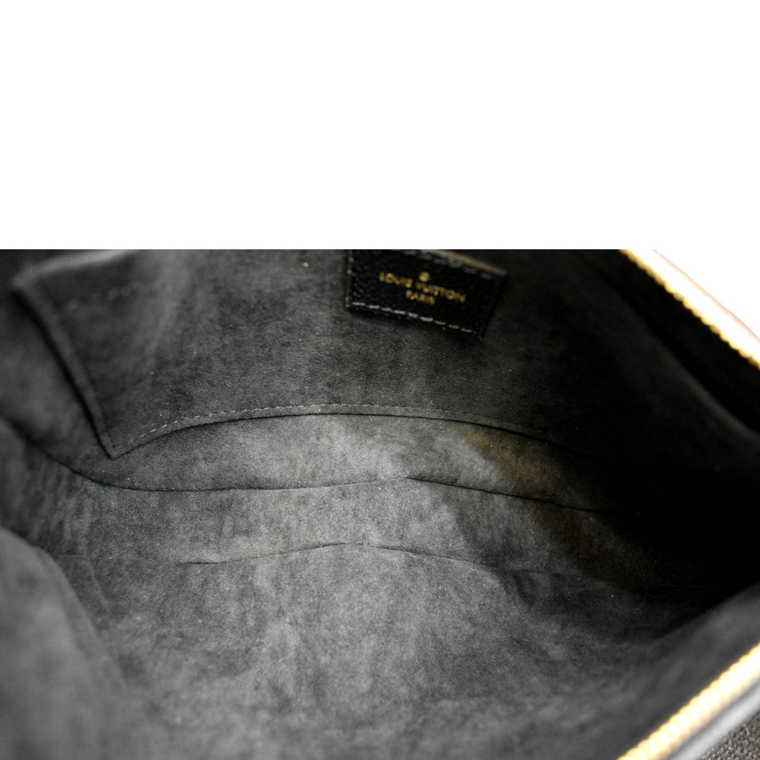 Louis Vuitton Multi Pochette Accessoires Black Monogram Empreinte