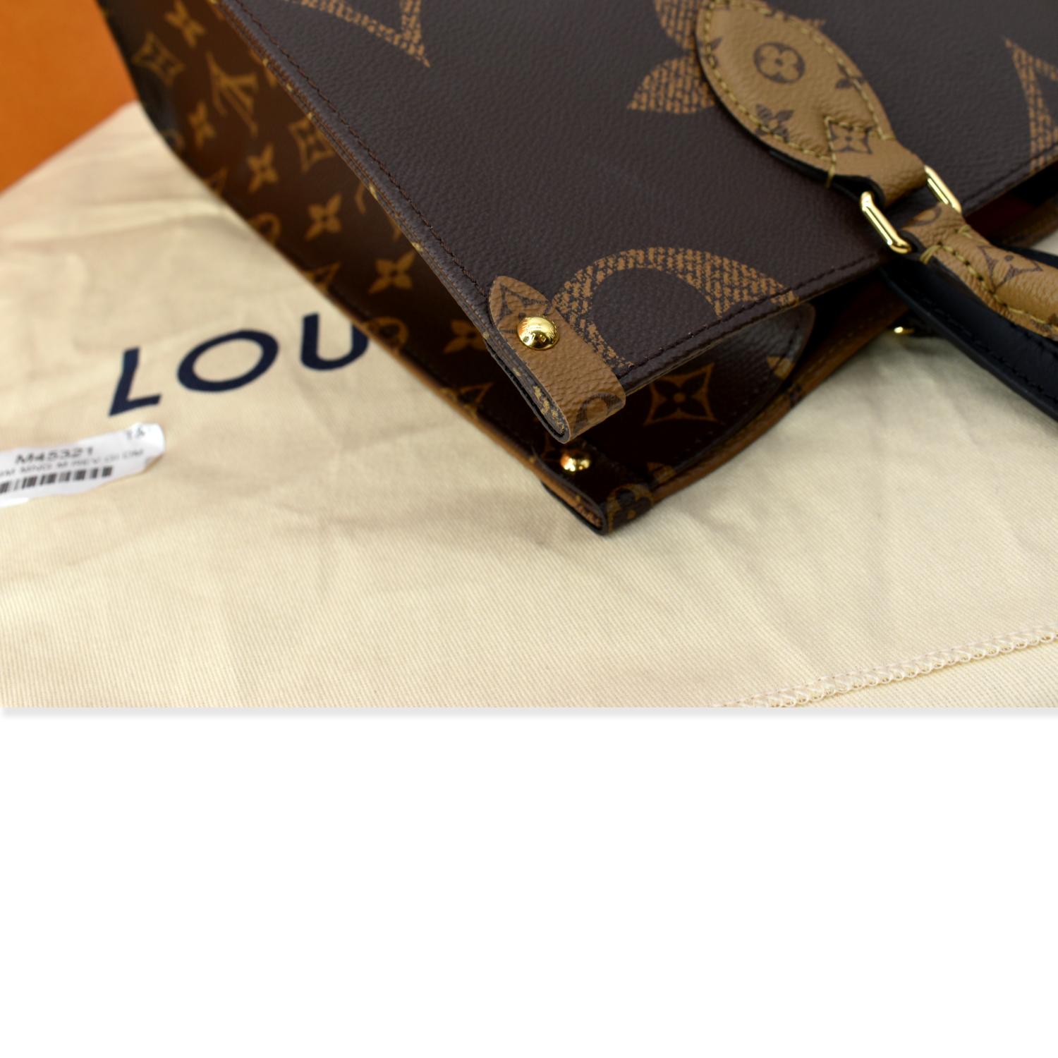 Louis Vuitton Monogram Denim Onthego MM - Blue Totes, Handbags - LOU801440