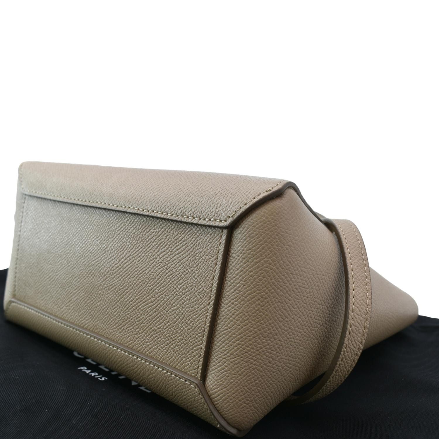 CELINE Grained Calfskin Mini Belt Bag Light Taupe 1310967