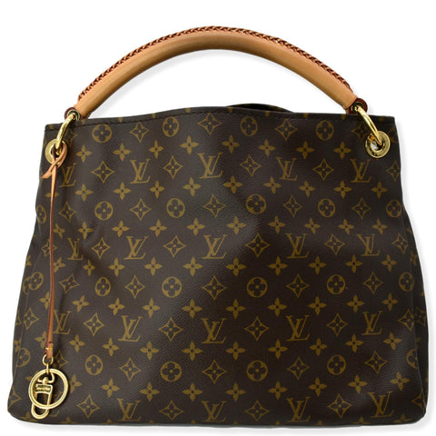 sac bandouliere louis vuitton musette en toile monogram marron et cuir  naturel, Brown Louis Vuitton Monogram Tivoli GM Shoulder Bag