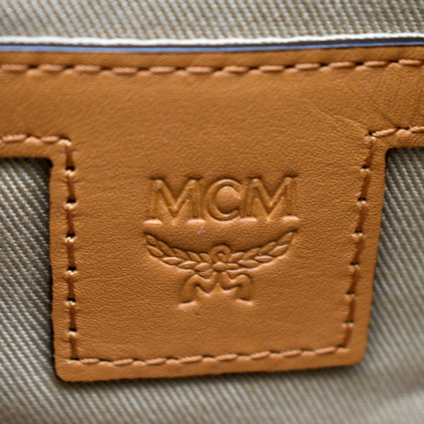 MCM Klassik Visetos Canvas Crossbody Bag Cognac | DDH