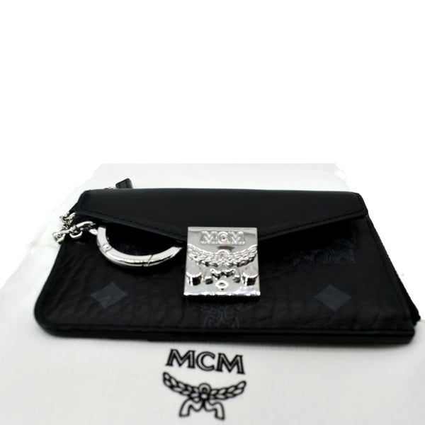 MCM Patricia Mini Please check the details and pictures before purchasing Card Case Wallet Black