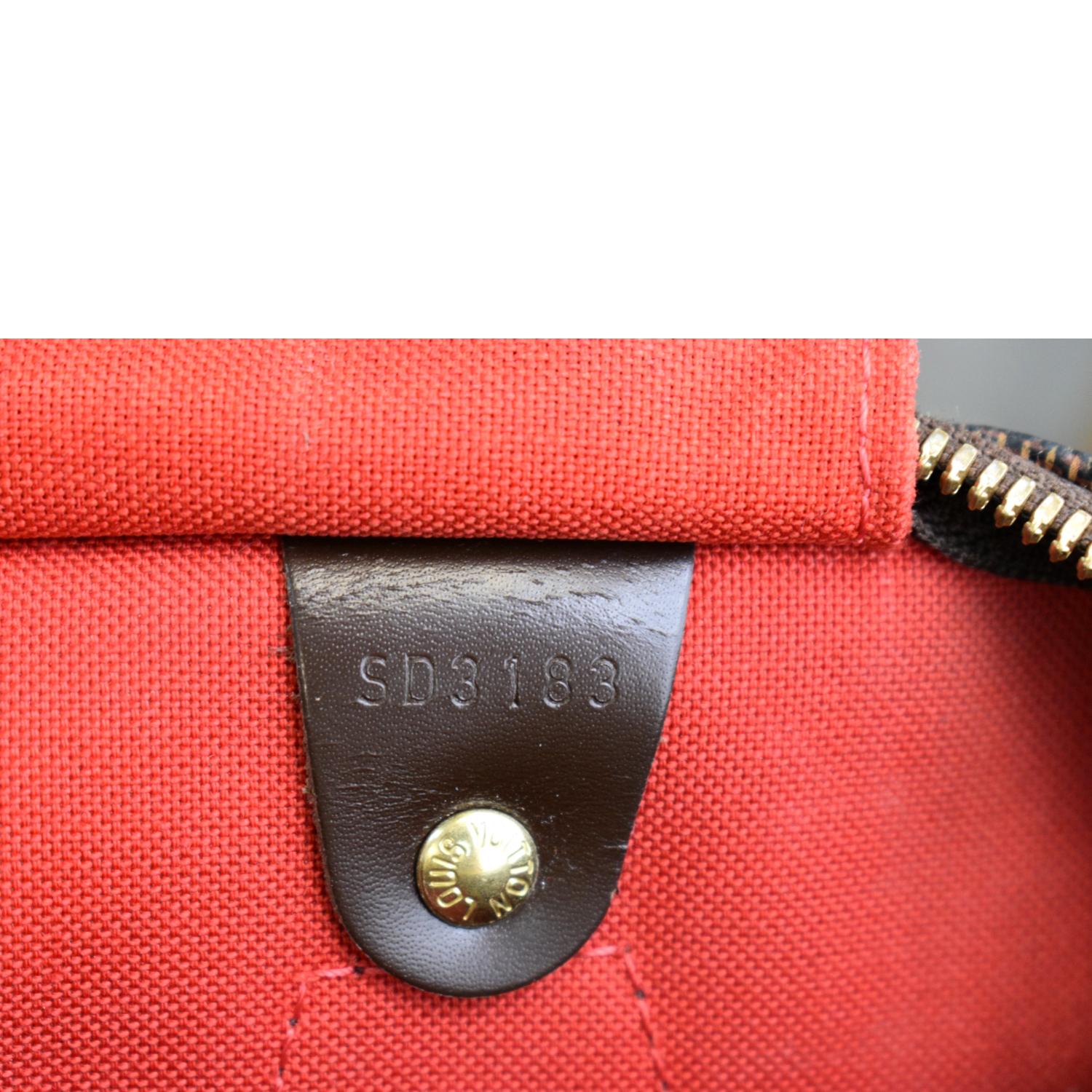 Louis Vuitton Damier Ebene Speedy Bandouliere 30 Satchel, Louis Vuitton  Handbags