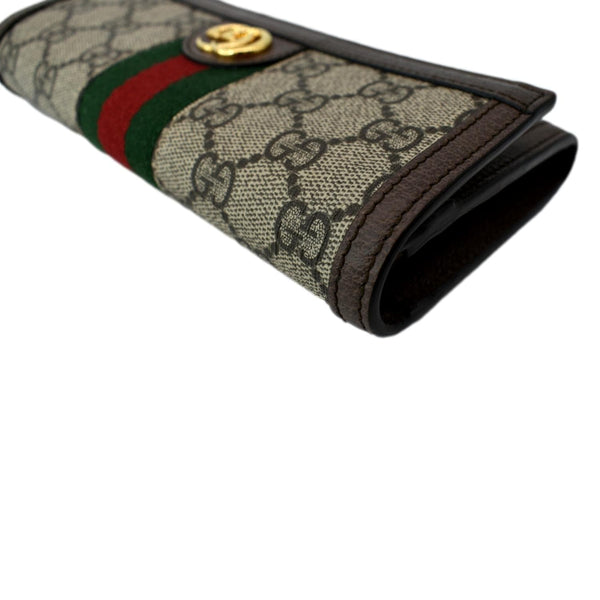 GUCCI printed sneakers gucci shoes Supreme Canvas Wallet Beige 523153
