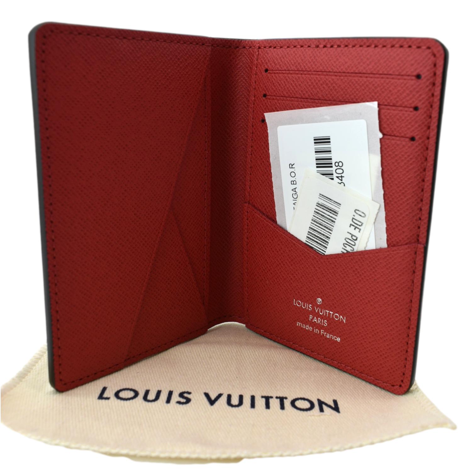 Louis Vuitton Vintage Taiga Leather Pocket Organizer Wallet - FINAL SALE  (SHF-19782)