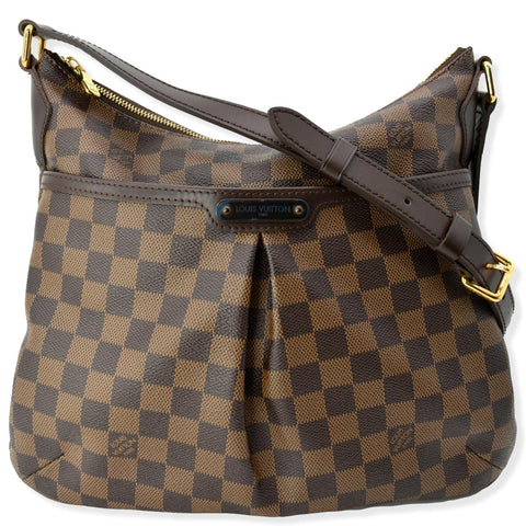 LOUIS VUITTON Bloomsbury PM Damier Ebene Crossbody Bag Brown
