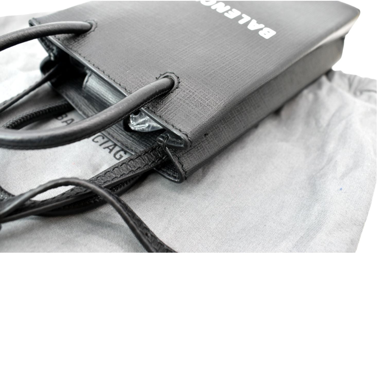 Balenciaga Shopping Phone Holder Leather at 1stDibs