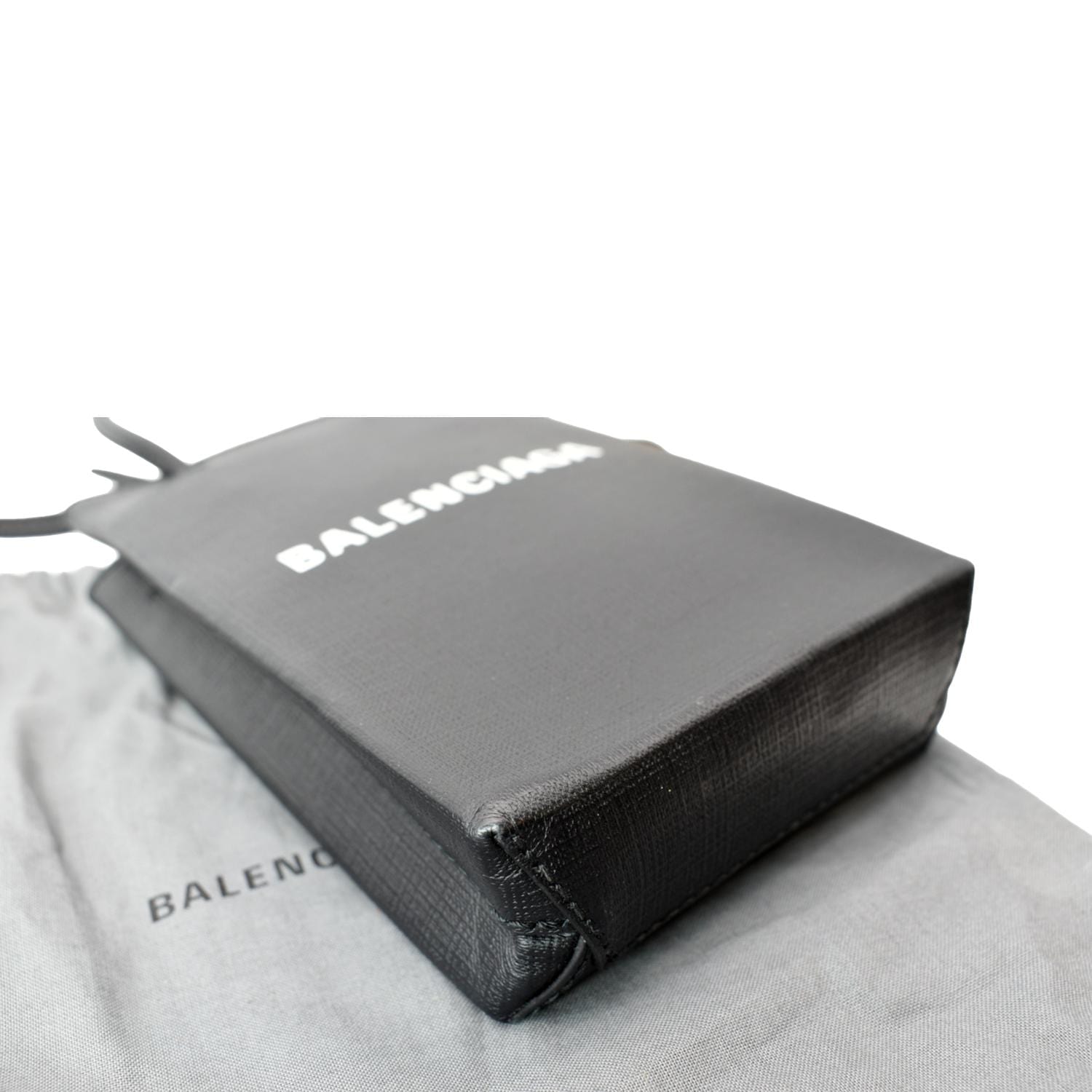 Balenciaga Shopping Phone Holder Leather at 1stDibs