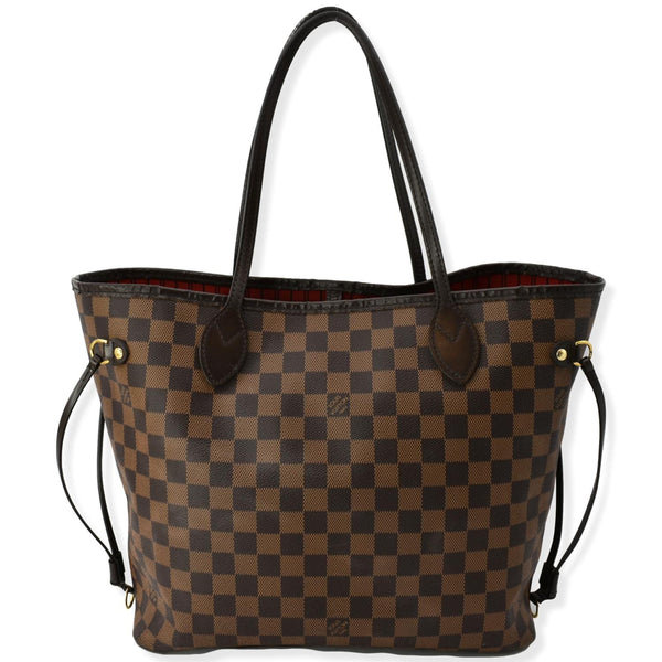 Louis Vuitton Neverfull MM Ebene With Rose Ballerine - A World Of